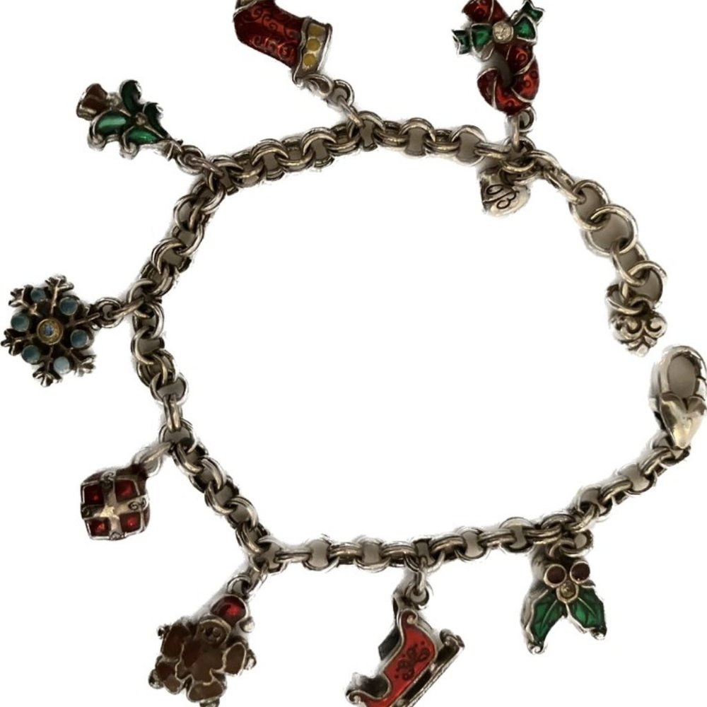 BRIGHTON CHRISTMAS CHARM BRACELET